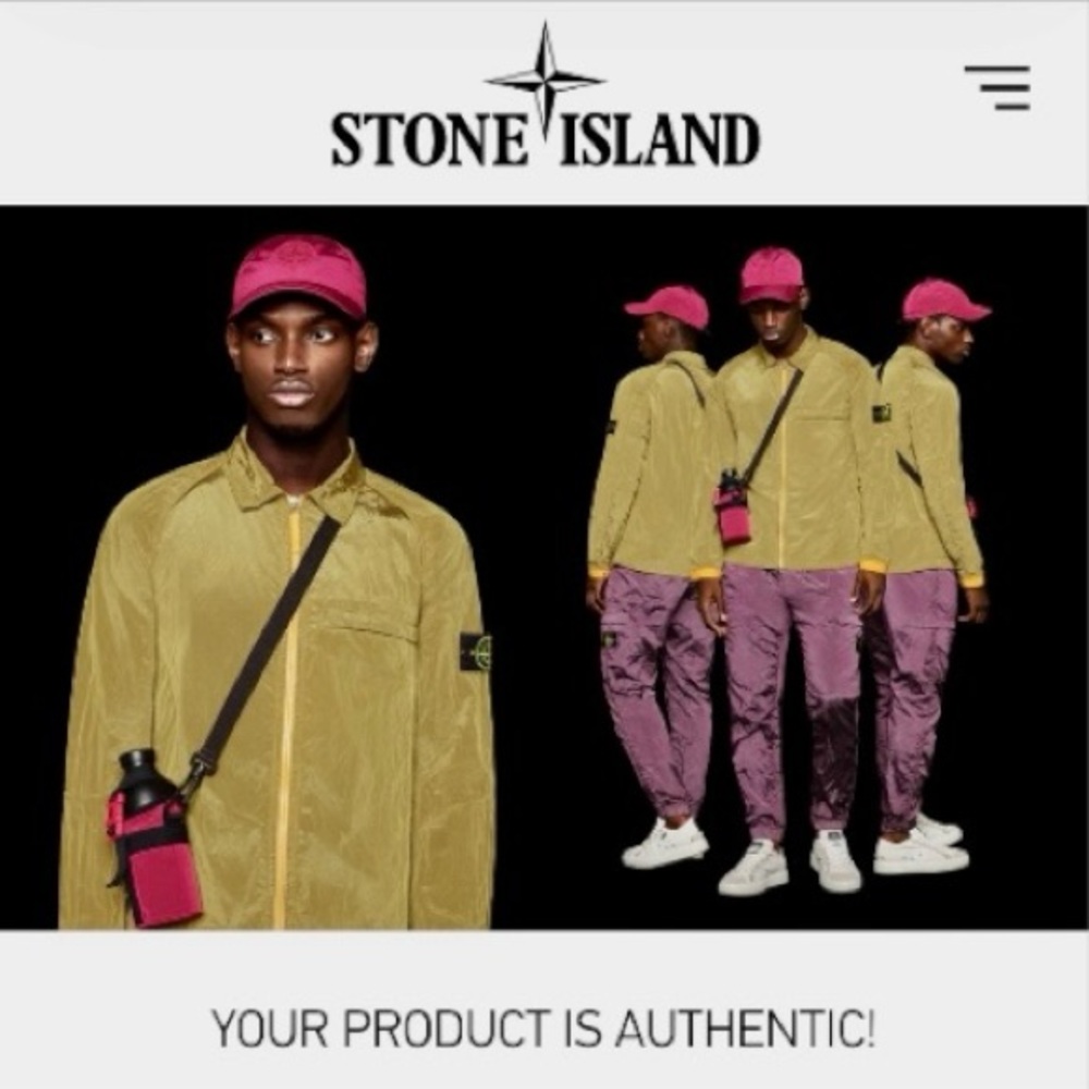 STONE ISLAND AUTHENTIC COTTON PULLOVER CREW W/CHEST POCKET ARM EMBLEM P 26 L 28 - Picture 4 of 12